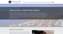 Desktop Screenshot of hotelportoallegro.com